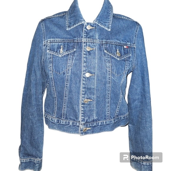Classic Tommy Hilfiger Long Sleeve Jean Jacket - Picture 2 of 3